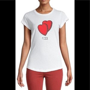 ZADIG & VOLTAIRE
Skinny Hearts Graphic Tee